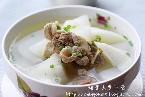猪骨头萝卜汤的做法
