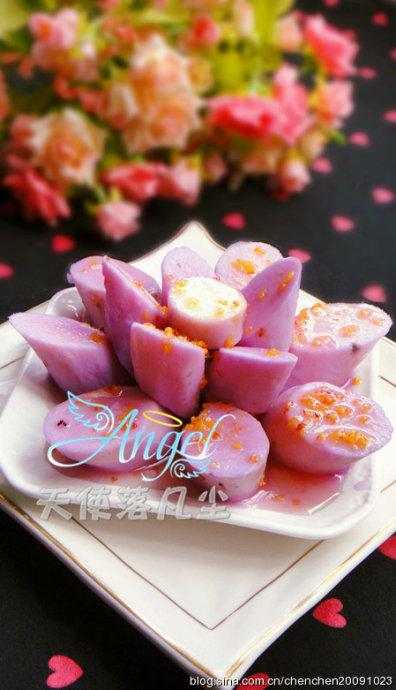 桂花山药的做法