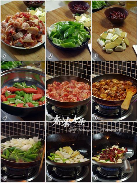 香辣鸡煲的做法