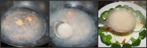 圆蛋大虾的做法