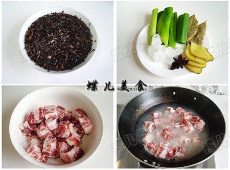 梅干菜烧软肋骨肉的做法