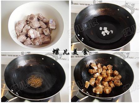 梅干菜烧软肋骨肉的做法