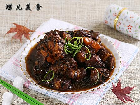 梅干菜烧软肋骨肉的做法