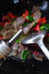 双椒口条的做法