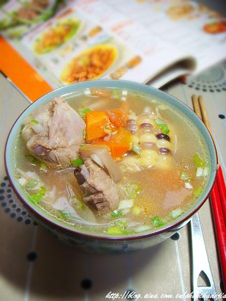 排骨鲜蔬汤的做法