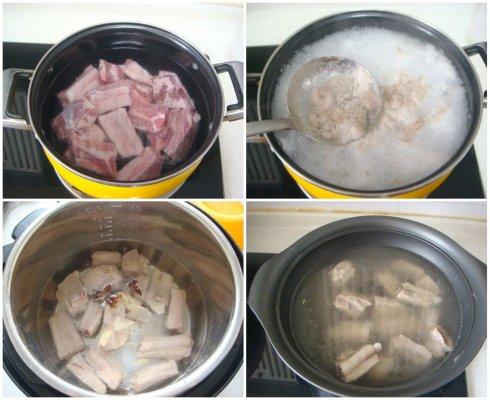 排骨鲜蔬汤的做法