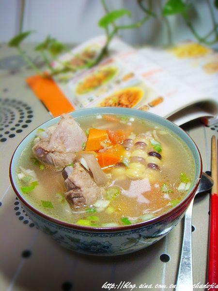 排骨鲜蔬汤的做法