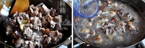 胡萝卜烧羊腿的做法