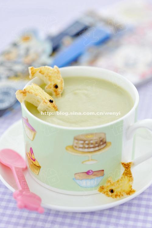 奶油青豆汤的做法