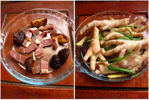 火腿蒸凤爪的做法