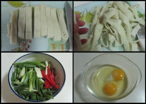 鸡蛋炒豆丝的做法