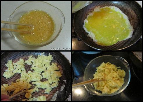 鸡蛋炒豆丝的做法