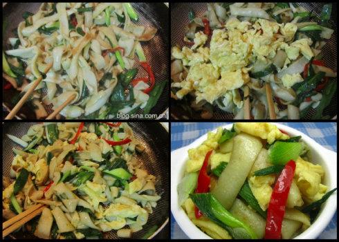 鸡蛋炒豆丝的做法