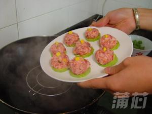 玉米猪肉丸的做法