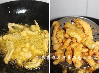 糖醋鱼柳的做法