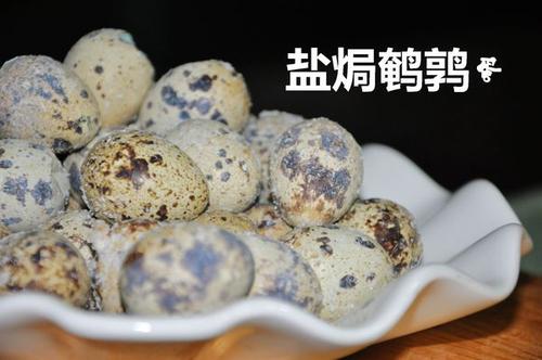 盐焗鹌鹑蛋的做法