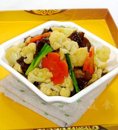 小炒菜花的做法