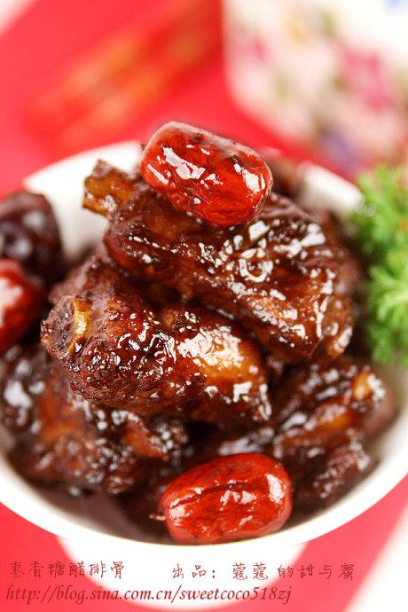 枣香排骨的做法