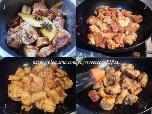 枣香排骨的做法