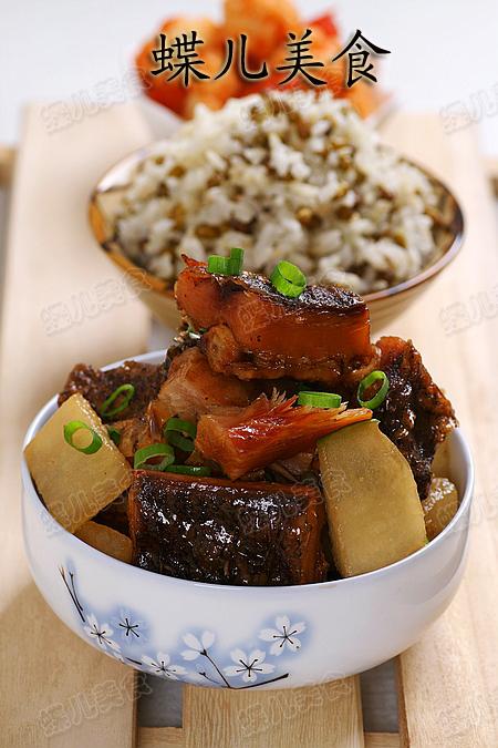 风干咸鱼烧冬瓜的做法