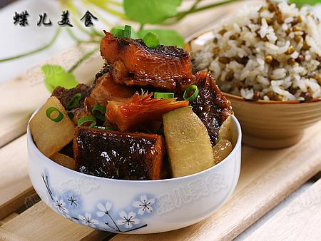 风干咸鱼烧冬瓜的做法