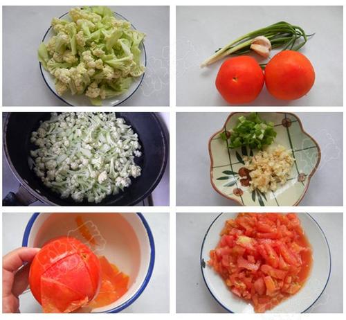 红烩花菜的做法