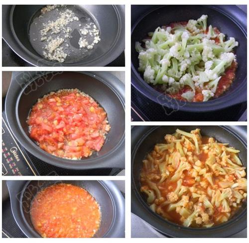 红烩花菜的做法