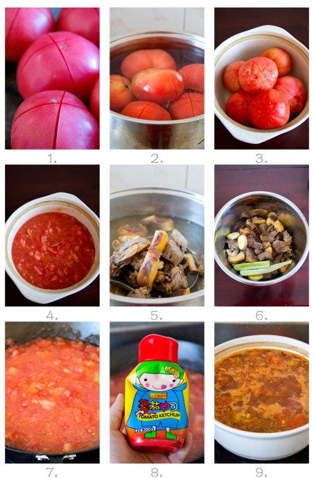 酸汤牛腩的做法