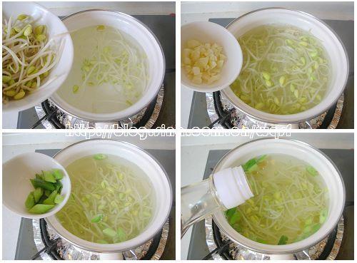 韩式黄豆芽汤的做法
