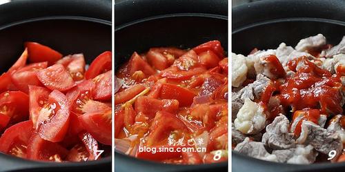 番茄牛腩煲的做法