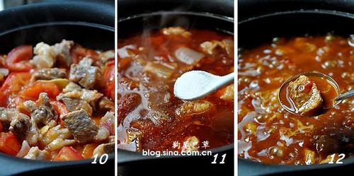 番茄牛腩煲的做法