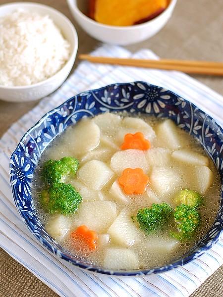 鸡汤山药的做法