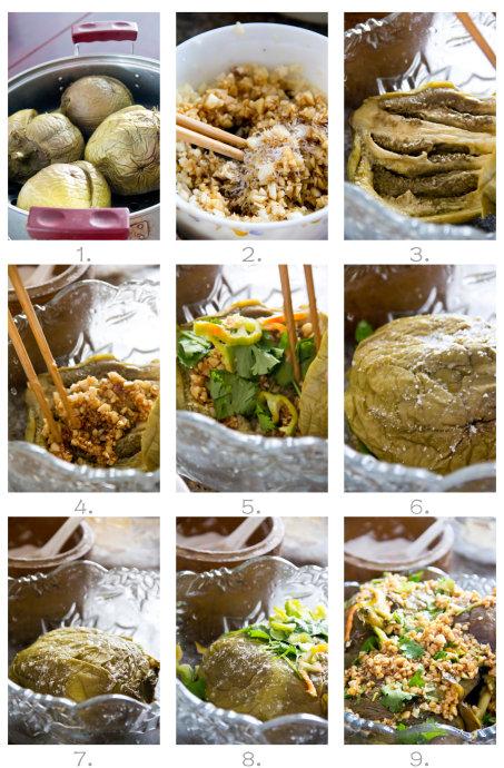 蒜泥茄子的做法