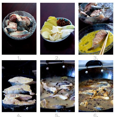 私房酒椒焖鱼的做法