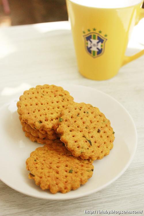 自制咖喱苏打饼干的做法