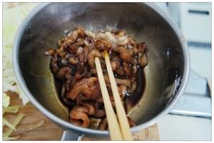 肉丝炒饼的做法