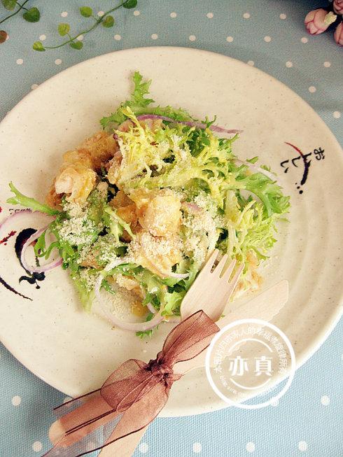 鸡肉酪香沙拉的做法