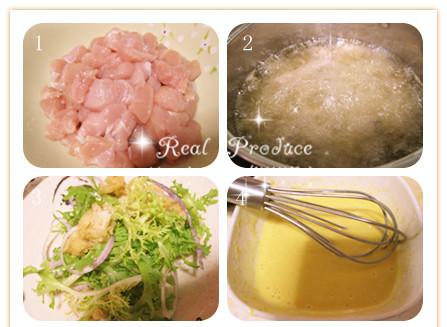 鸡肉酪香沙拉的做法