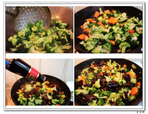 蚝油西兰花木耳的做法