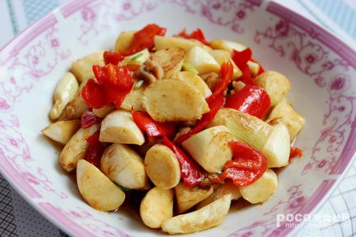 香辣茭白的做法