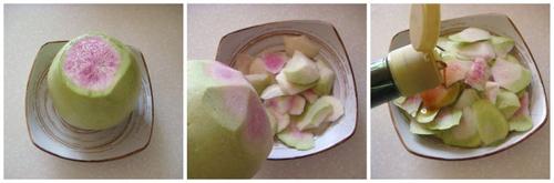 陈醋萝卜皮的做法