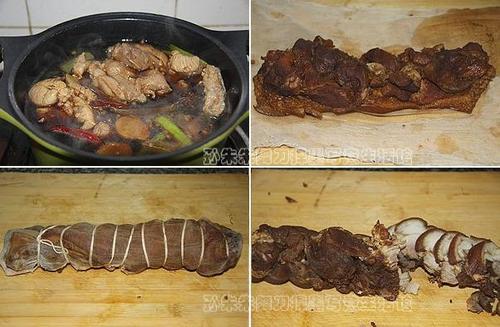 酱肘花拍黄瓜的做法