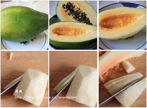 柠酸木瓜的做法