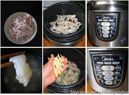 沙参排骨炖蹄筋的做法