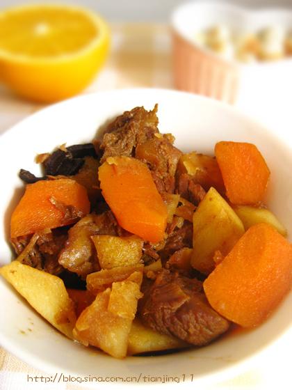 肉桂炖牛肉的做法