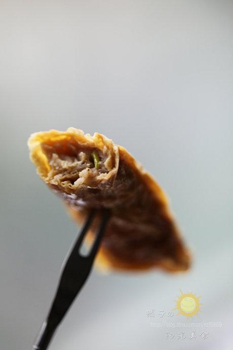 豆腐皮蟹肉卷的做法