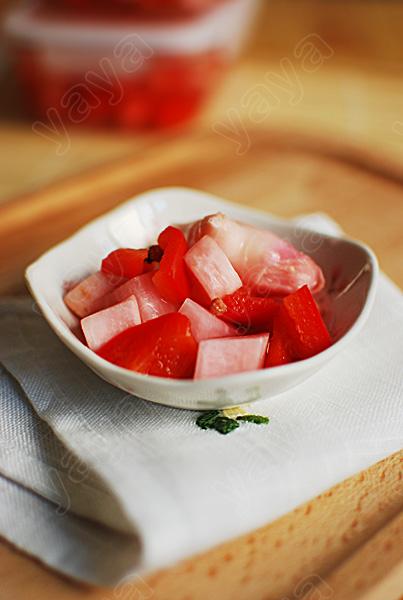 洗澡泡菜的做法