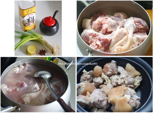 水晶蹄花冻的做法