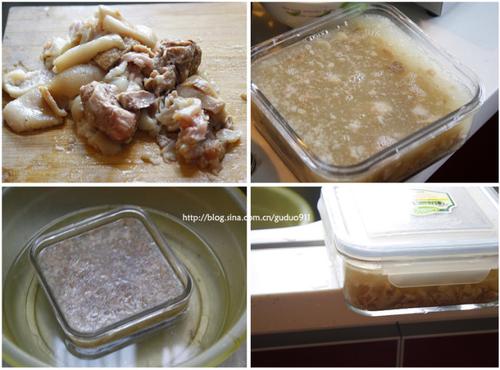 水晶蹄花冻的做法