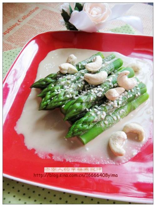 凉拌芦笋的做法